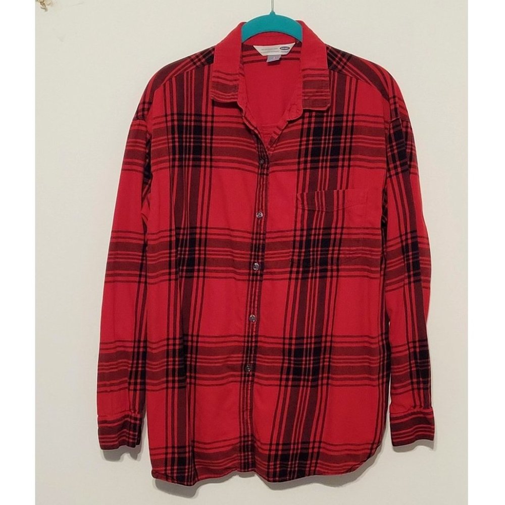 Old Navy Red Women's Flannel